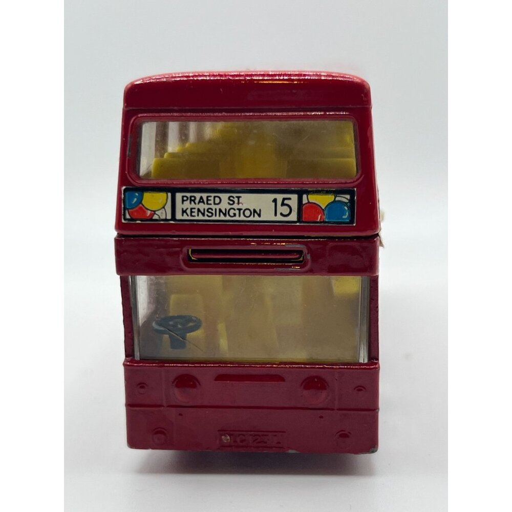 70s Matchbox Red Double Decker Bus Metal Toy Model The Londoner Swinging Carnaby - Picture 7 of 15